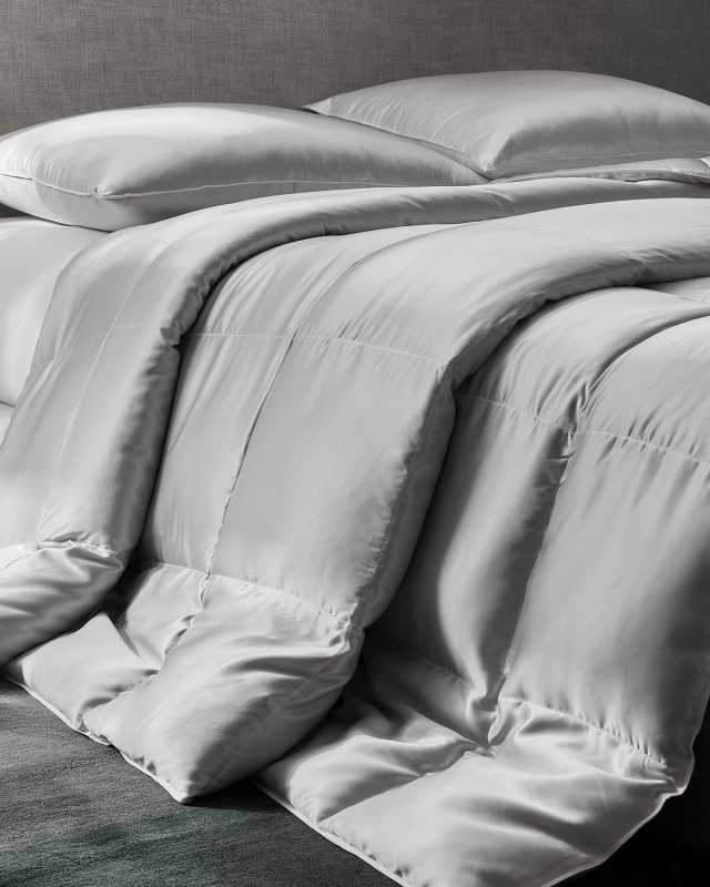 Edelweiss Queen Silk Comforter, All Seaso